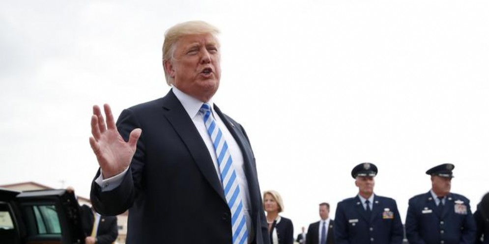 Il Presidente americano, Donald Trump