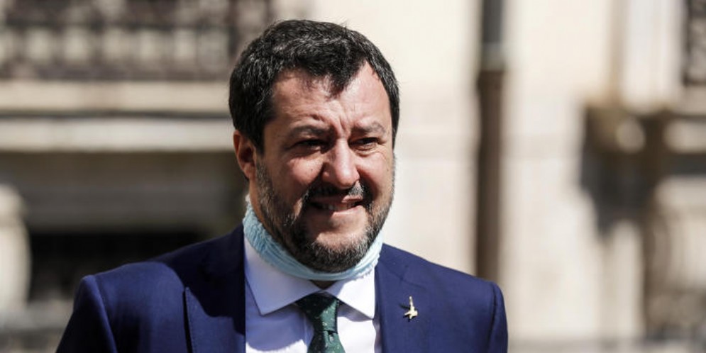 Il leader della Lega, Matteo Salvini