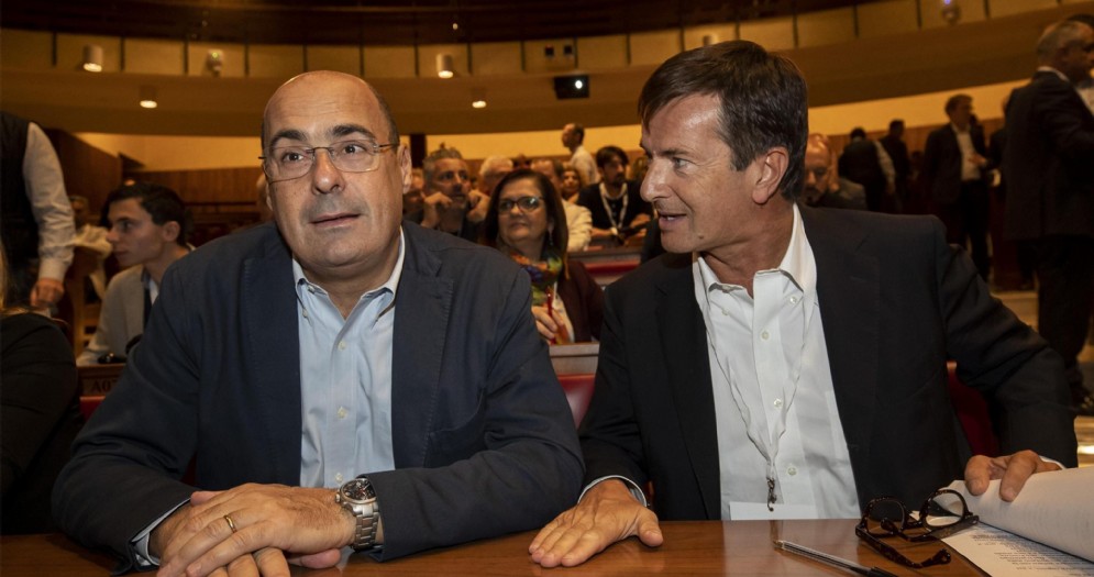 Nicola Zingaretti e Giorgio Gori