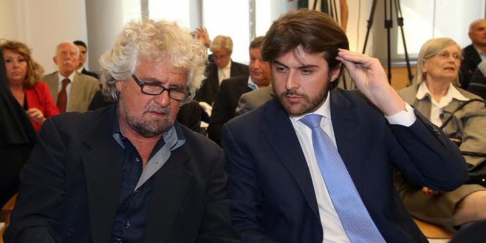 Beppe Grillo e Stefano Buffagni
