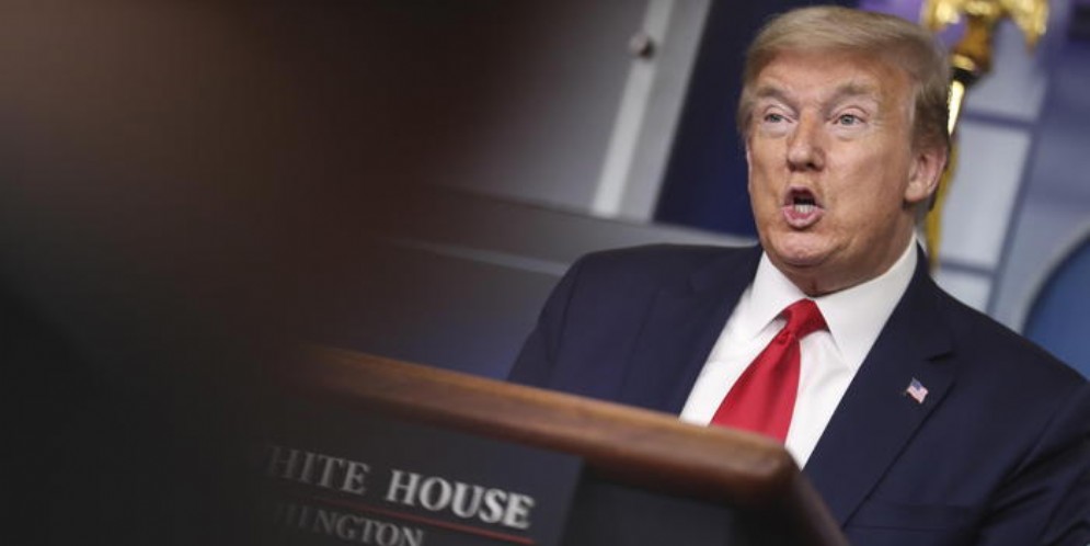 Il Presidente americano, Donald Trump