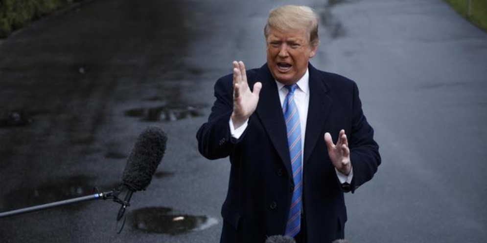 Il Presidente americano, Donald Trump