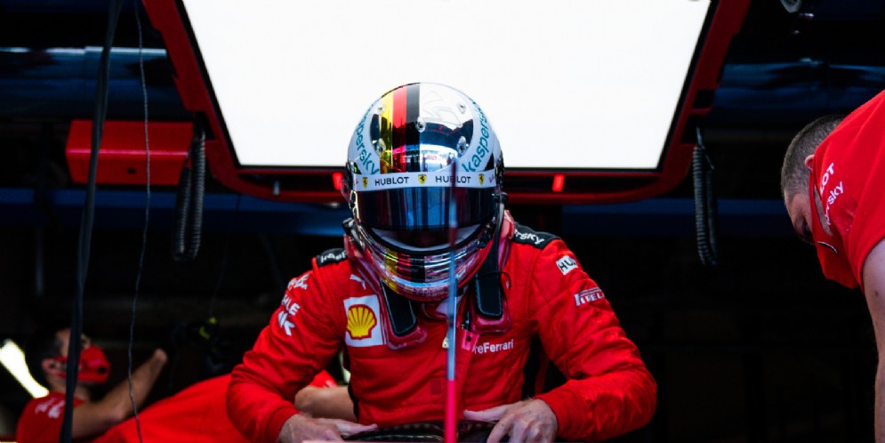 Sebastian Vettel a Monza 2020