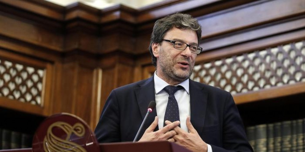 Il vicesegretario della Lega, Giancarlo Giorgetti