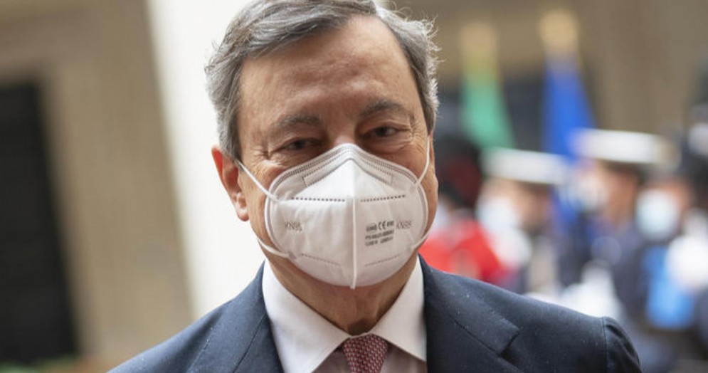 Il Presidente del Consiglio, Mario Draghi