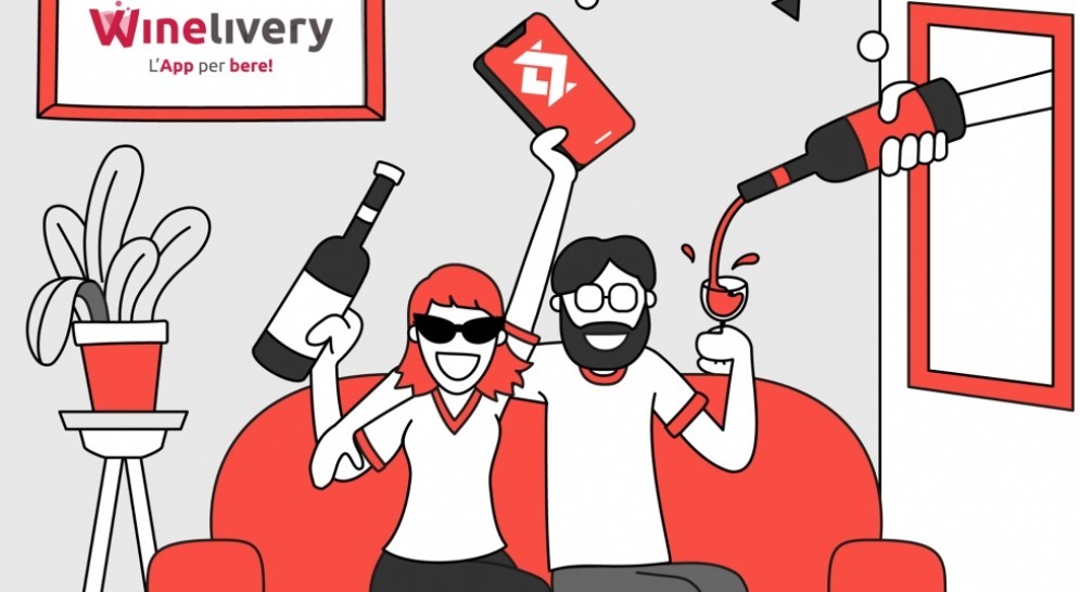 Da oggi sull'app Winelivery si paga con Satispay