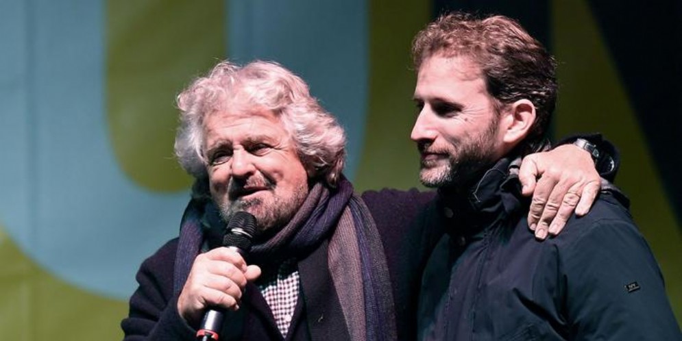 Beppe Grillo e Davide Casaleggio