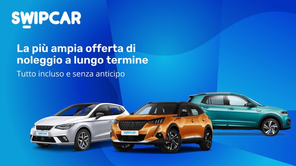 Swipcar, la più ampia offerta di noleggio a lungo termine