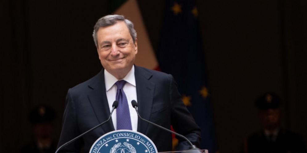 Il Presidente del Consiglio, Mario Draghi