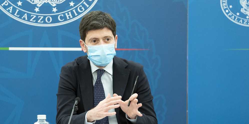 Il Ministro della Salute, Roberto Speranza