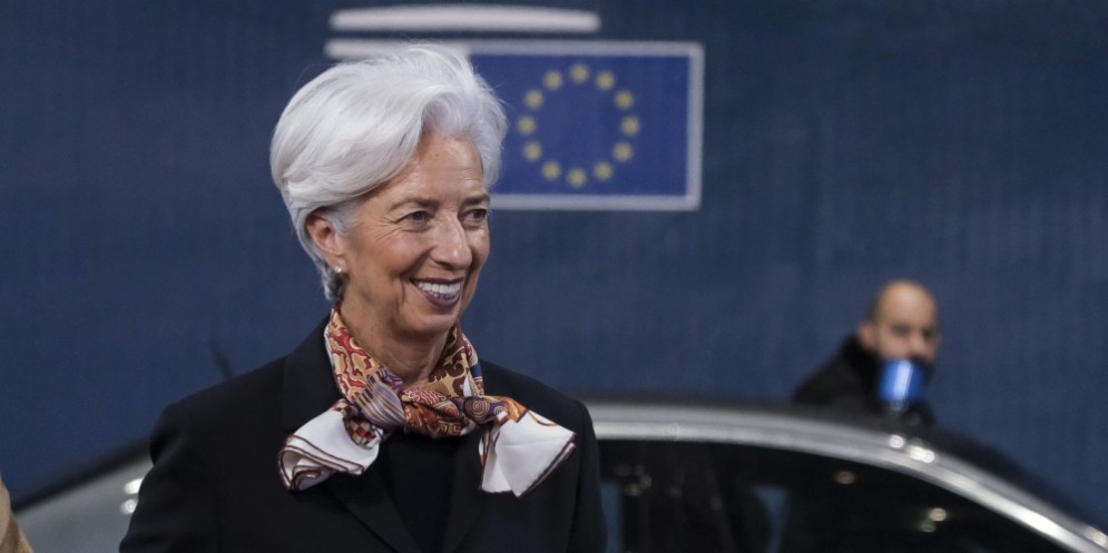 Il Presidente della BCE, Christine Lagarde
