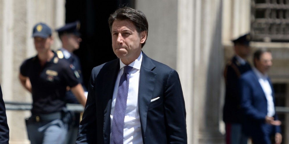 L'ex Presidente del Consiglio, Giuseppe Conte