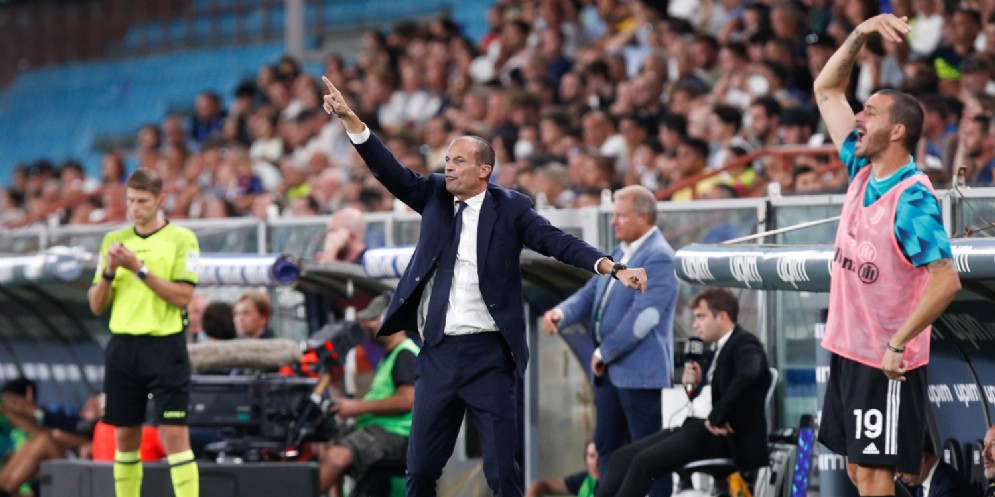 Il tecnico della Juventus, Massimiliano Allegri