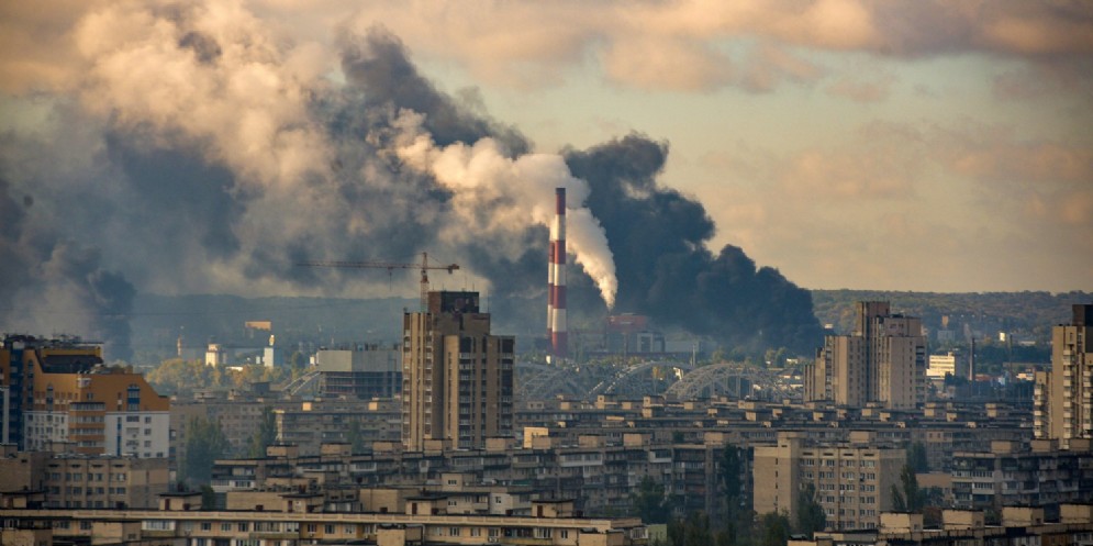 Attacco missilistico su Kiev